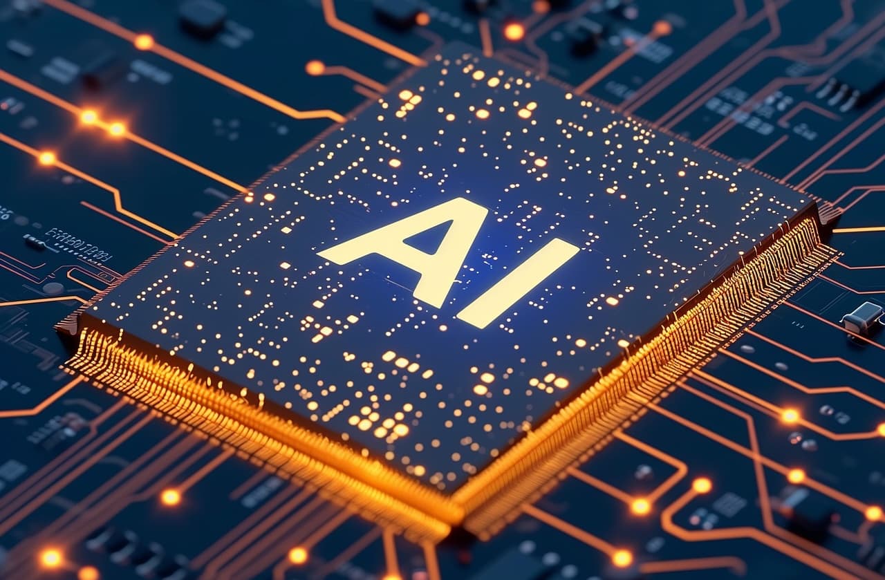 Abstract illustration representing generative and agentic AI